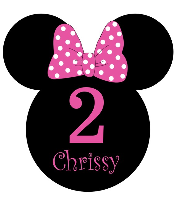 Minnie Mouse Bow Template Pink - Clipart library