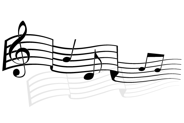 Graphic Music Notes 