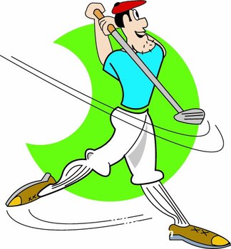 Golfer 20clipart | Clipart library - Free Clipart Images