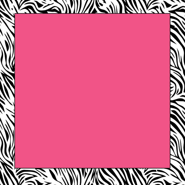 Zebra Print Border Clip Art - Clipart library