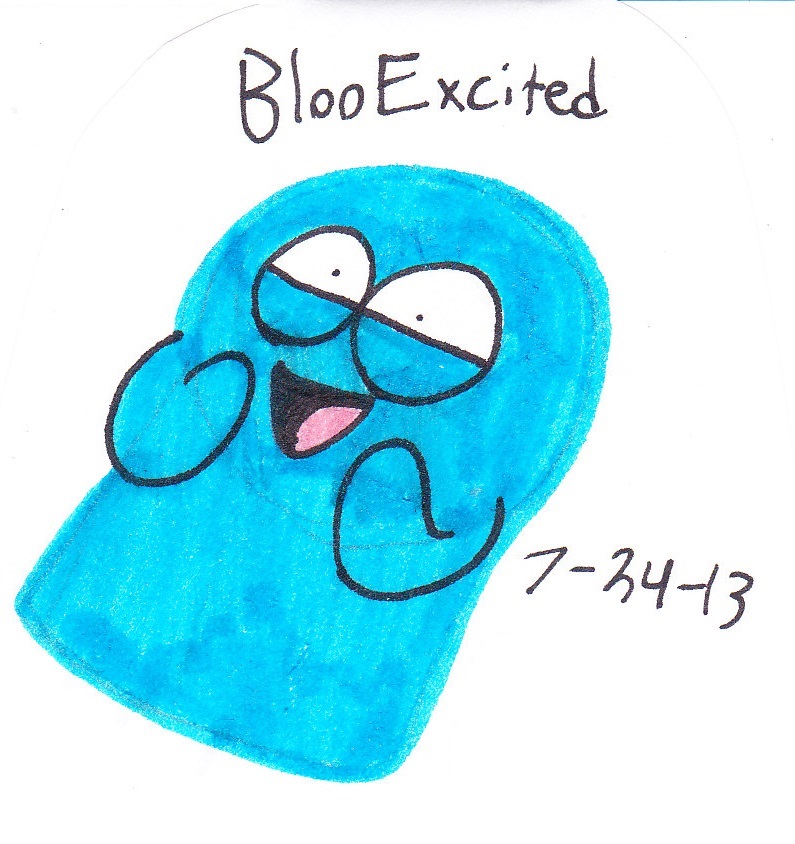 Excited Bloo by Rosa-The-Clefairy on Clipart library