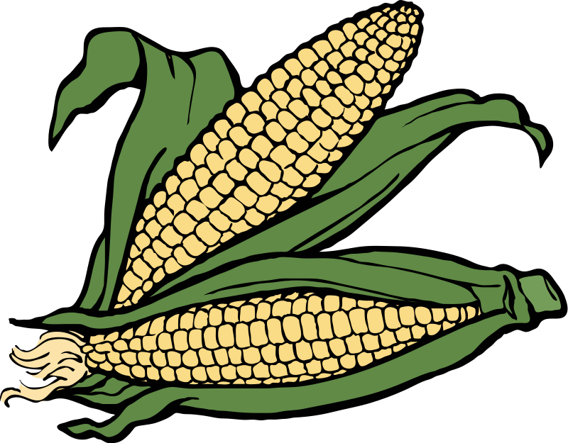 Free Pair of Corn Clip Art