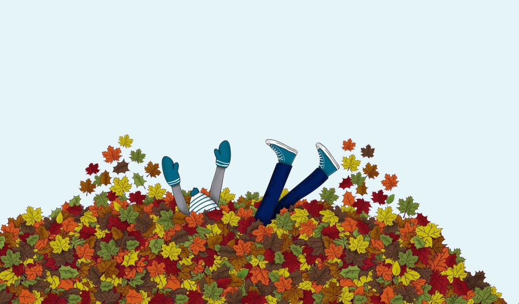 Autumn, leaf, graphics, 3D | Free HD wallpapers