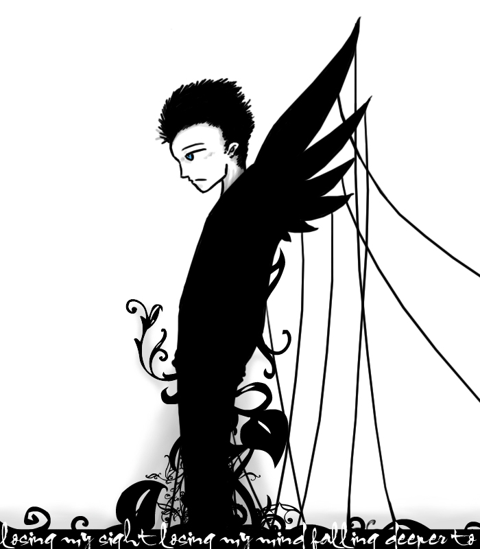 Wings Of A Black Angel by land-walker on Clipart library