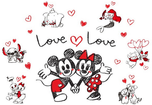 disney mickey mouse minnie mouse love mickey and minnie 