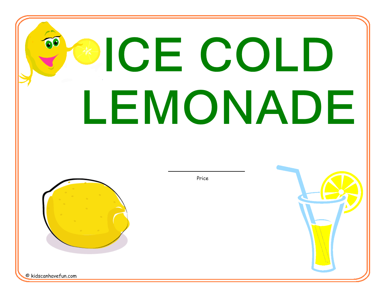 Free Lemonade Sign Download Free Lemonade Sign Png Images Free