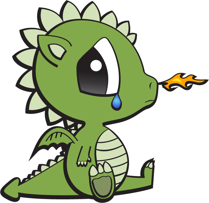 Baby Dragons - Clipart library