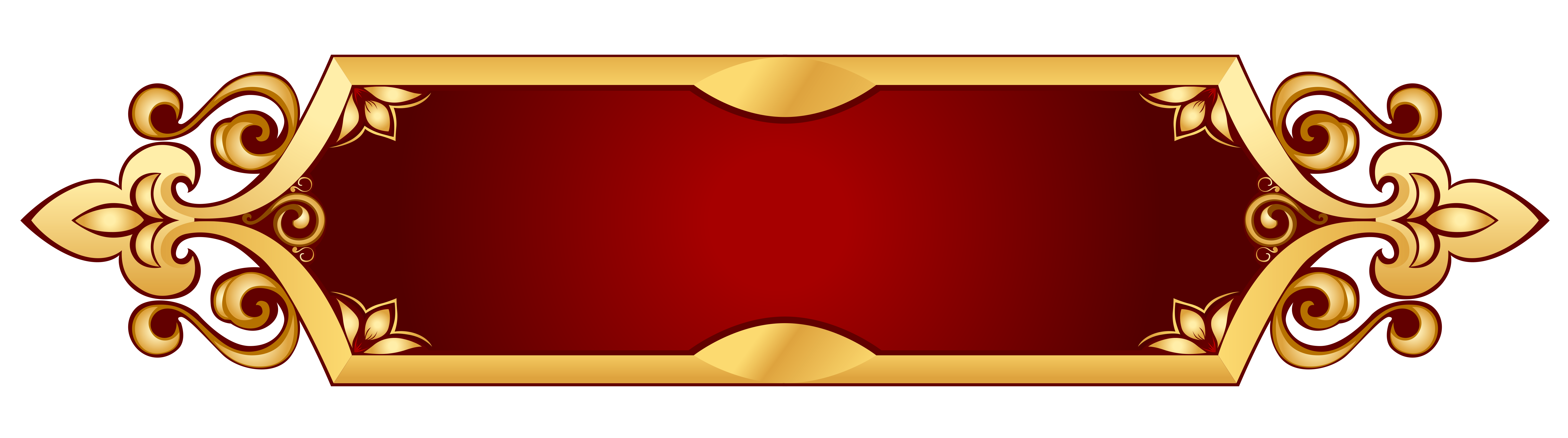 Decorative Banner Transparent PNG Picture