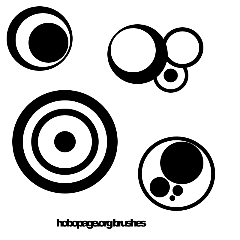 bullseye brushes 1 by hobopage on Clipart library