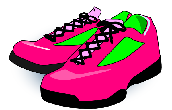 Karson Blaster Shoes clip art - vector clip art online, royalty 