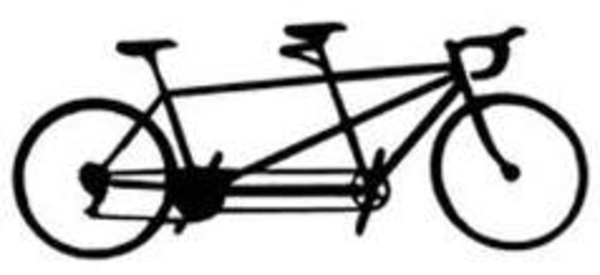 bicycle built for two clipart - photo #42