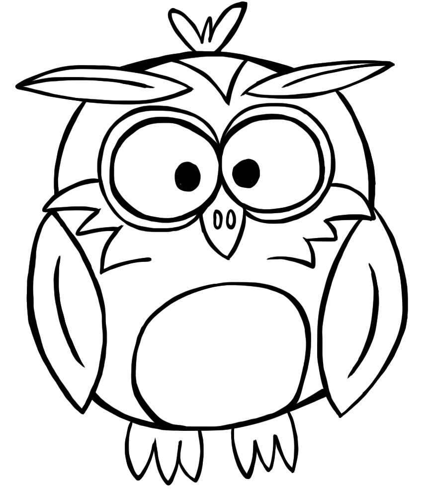 School Owl Clipart Black And White - Viewing Gallery