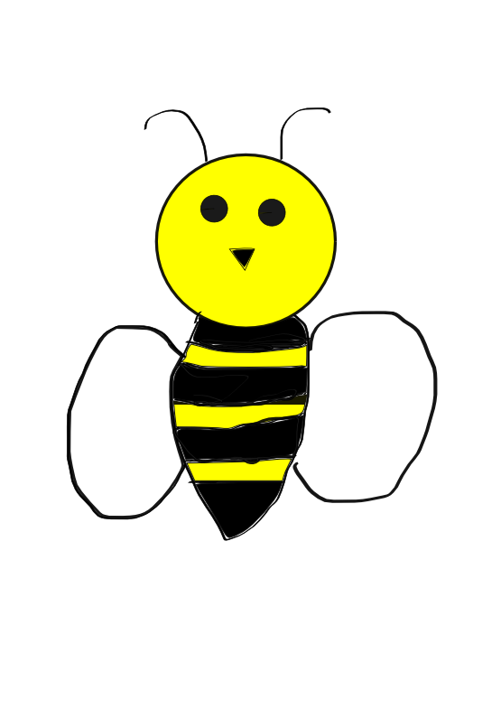 Bumble Bee Graphics - Clipart library