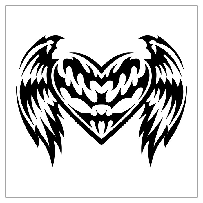 skoyoofel: cross tattoos with wings on arm