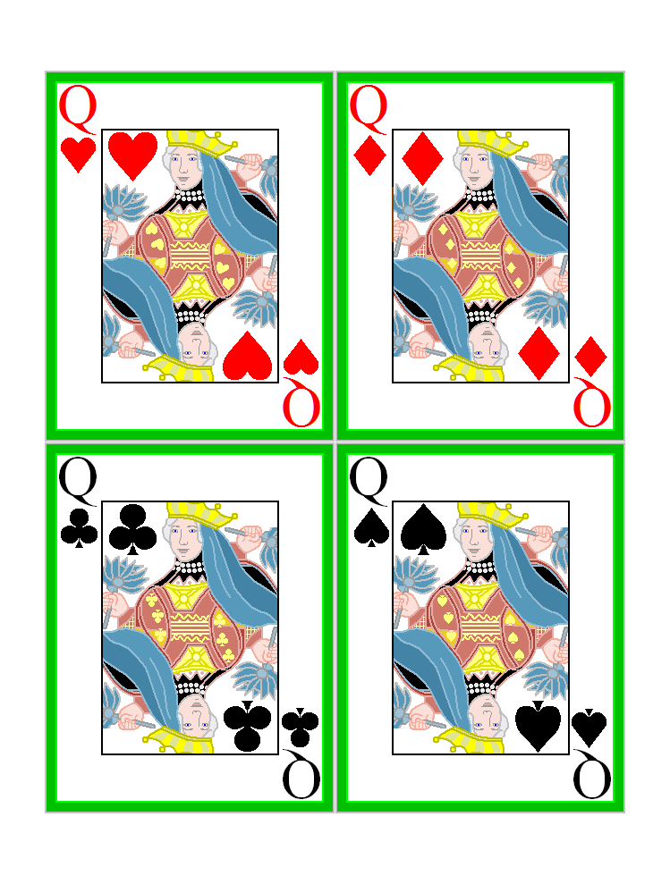 printable playing cards - DriverLayer Search Engine