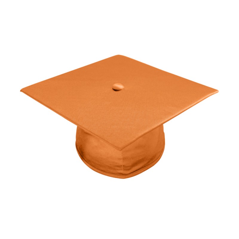 Shiny Orange Bachelor Academic Cap, Gown  Tassel | Gradshop