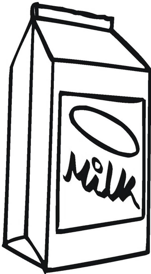CARTON OF MILK Colouring Pages (page 2)