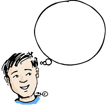 thought bubble boy | Clipart library - Free Clipart Images