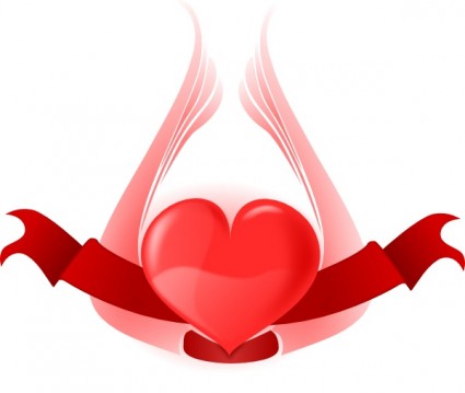 Clip art free heart wings Free vector for free download (about 12 