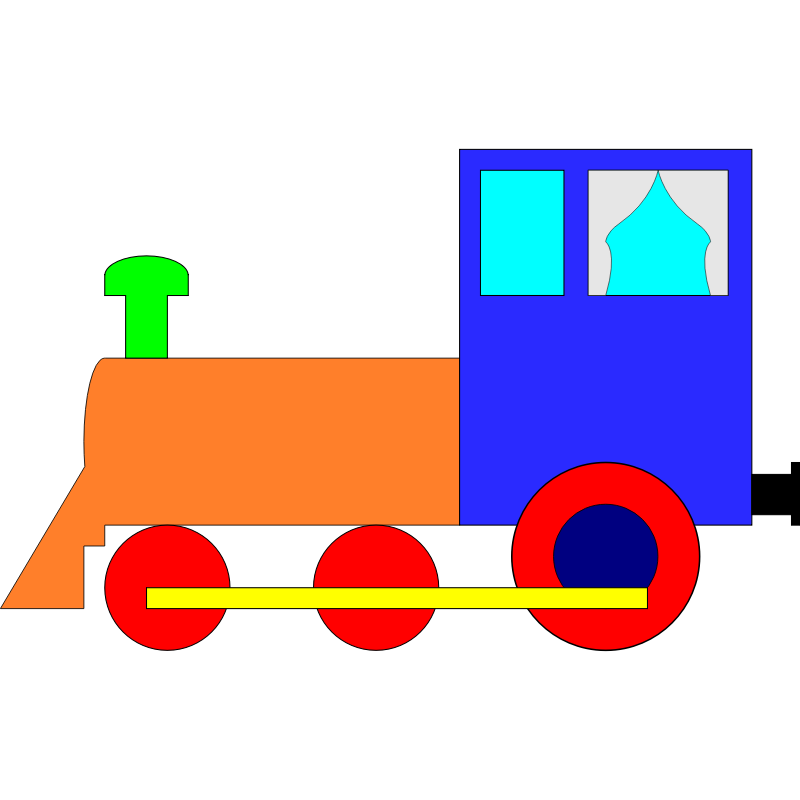 Clipart - locomotive