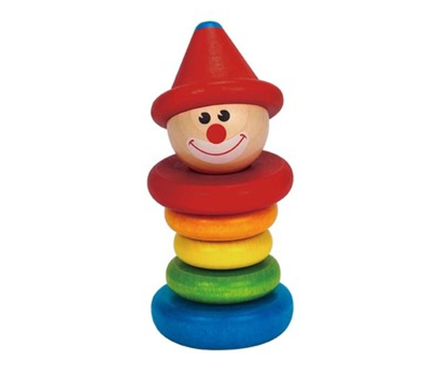 Hape Happy Clown Rattle : Gifts By Age : Gifts : Black Wagon