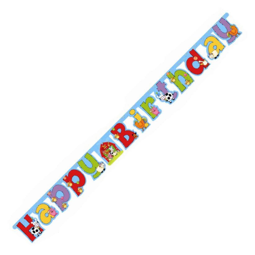 Farmyard Party Jointed Banner - �4.49 : Best Kids Party