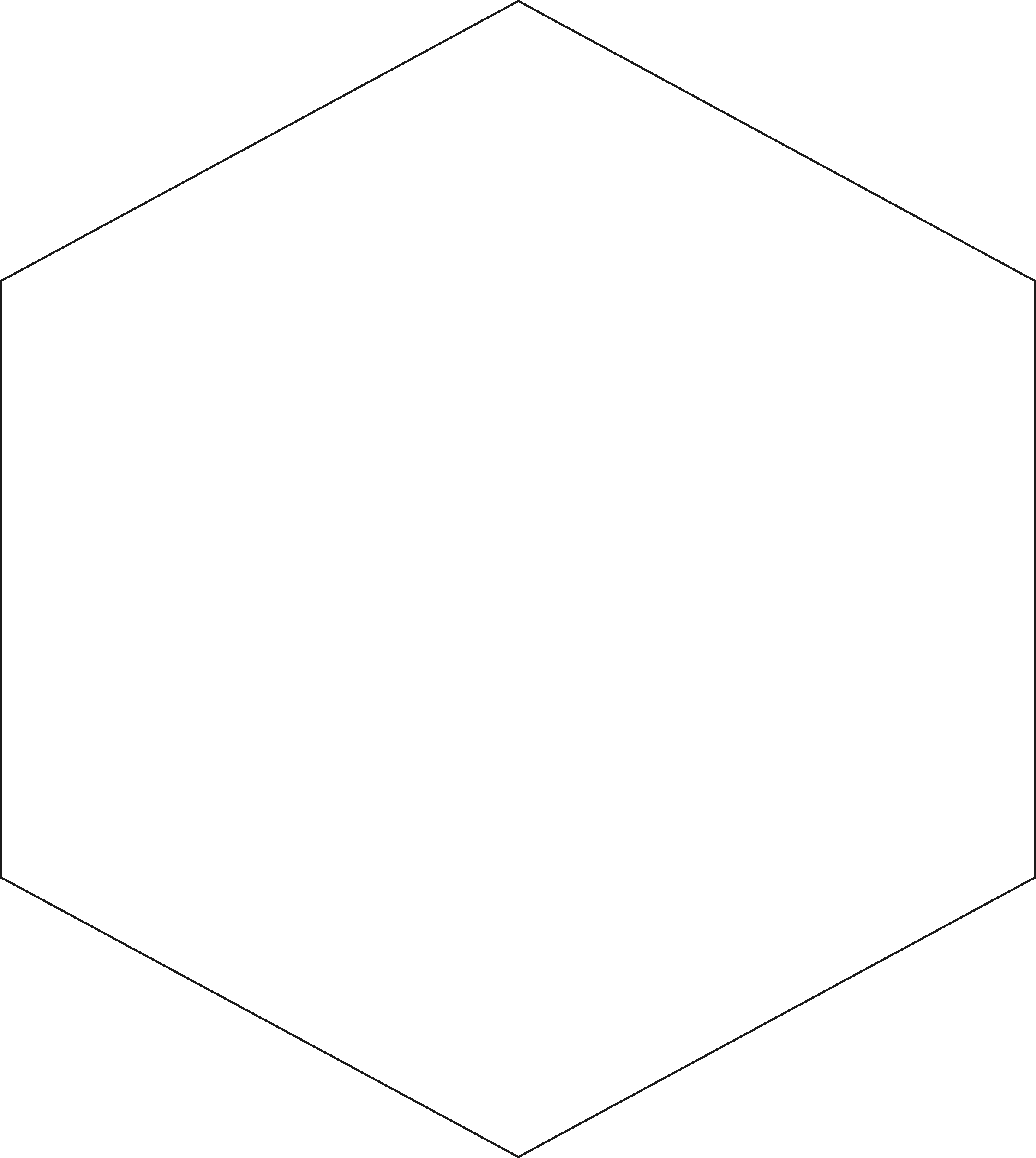 Hexagon Clip Art - Clipart library