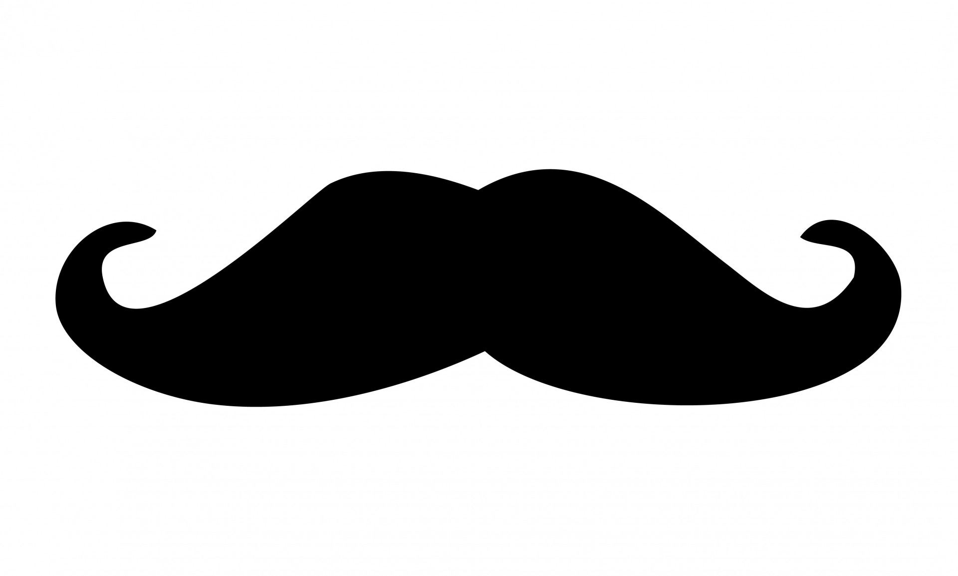 Vector Clipart Mustache - Clipart library