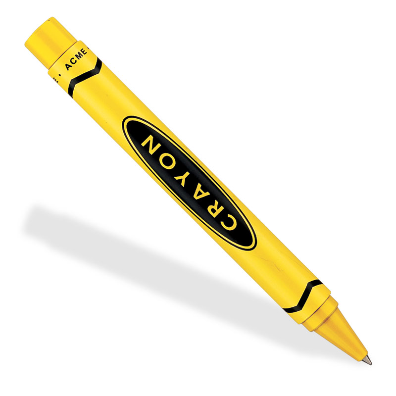 Yellow Crayon Clip Art