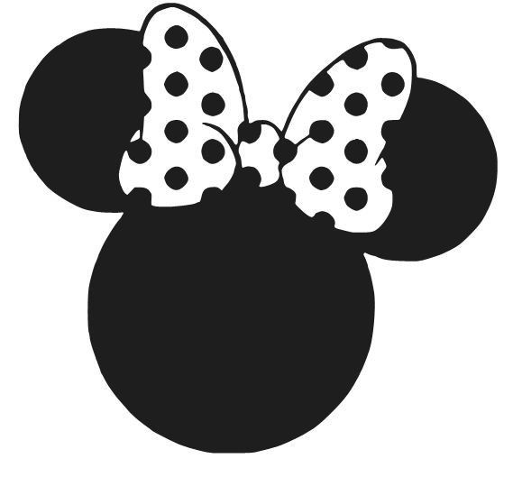 Download Free Minnie Mouse Silhouette Download Free Clip Art Free Clip Art On Clipart Library SVG Cut Files