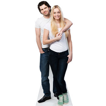 Standee Personalised Cut Out - Double Person - Imaage