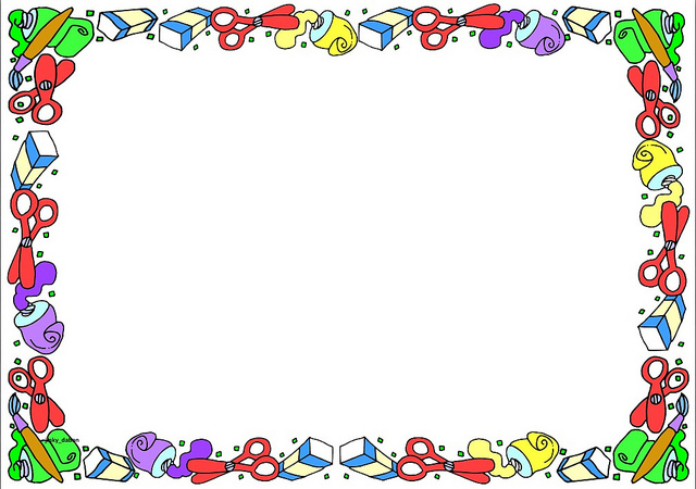 back to school clipart borders - photo #47