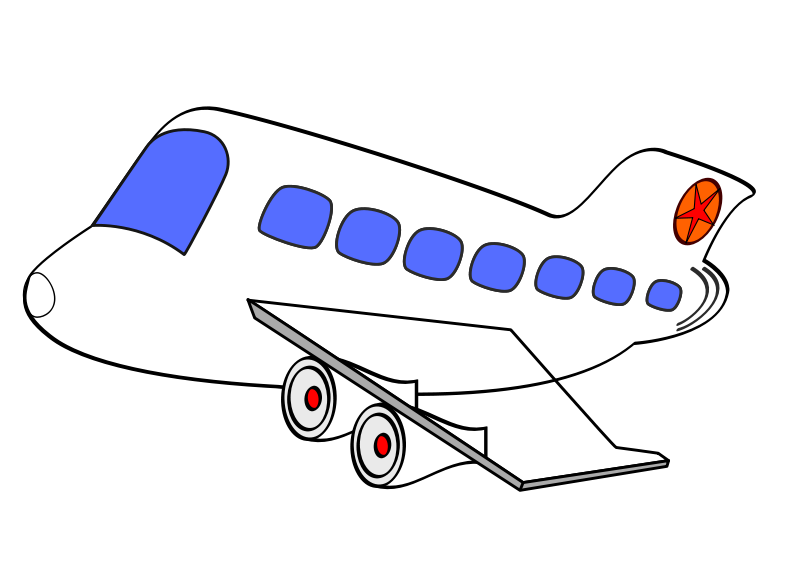 animated clipart plane - photo #40