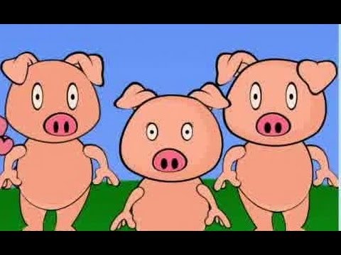 The Three Little Pigs - Animated Story Book - YouTube