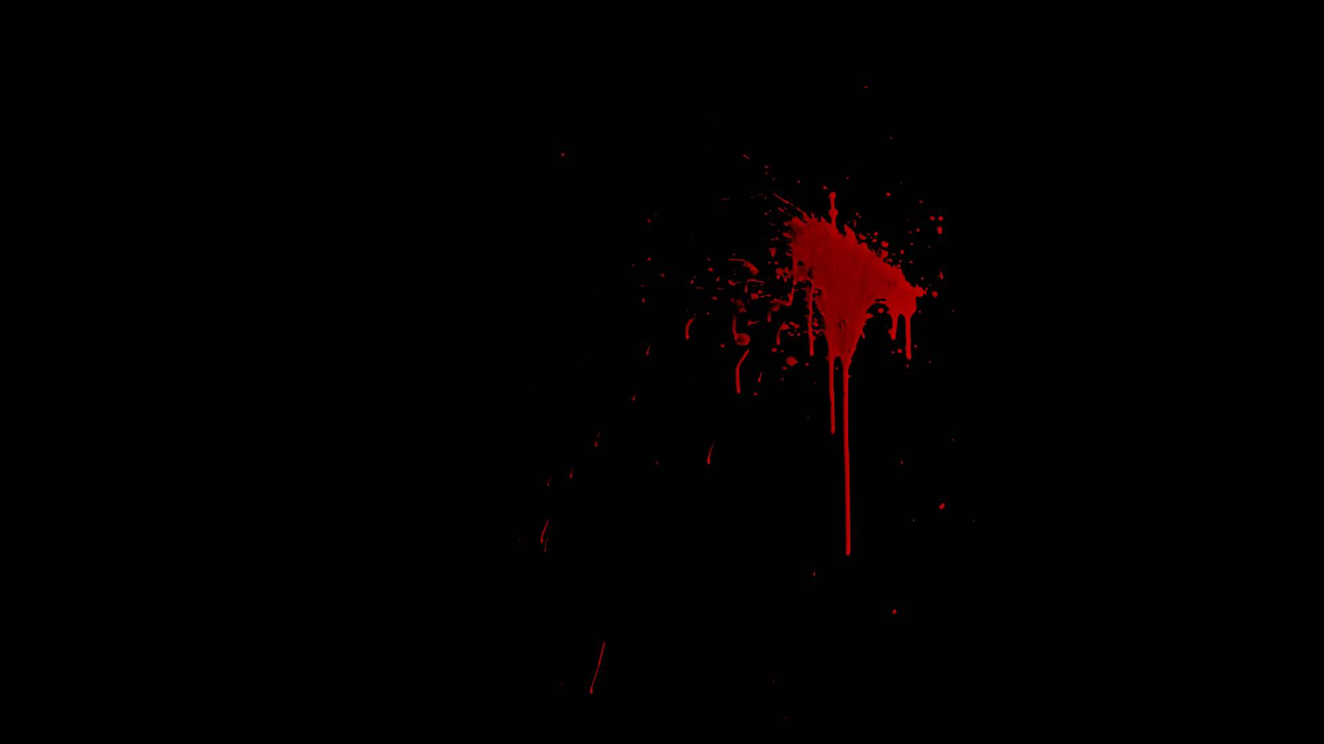 blood splatter black background gif.