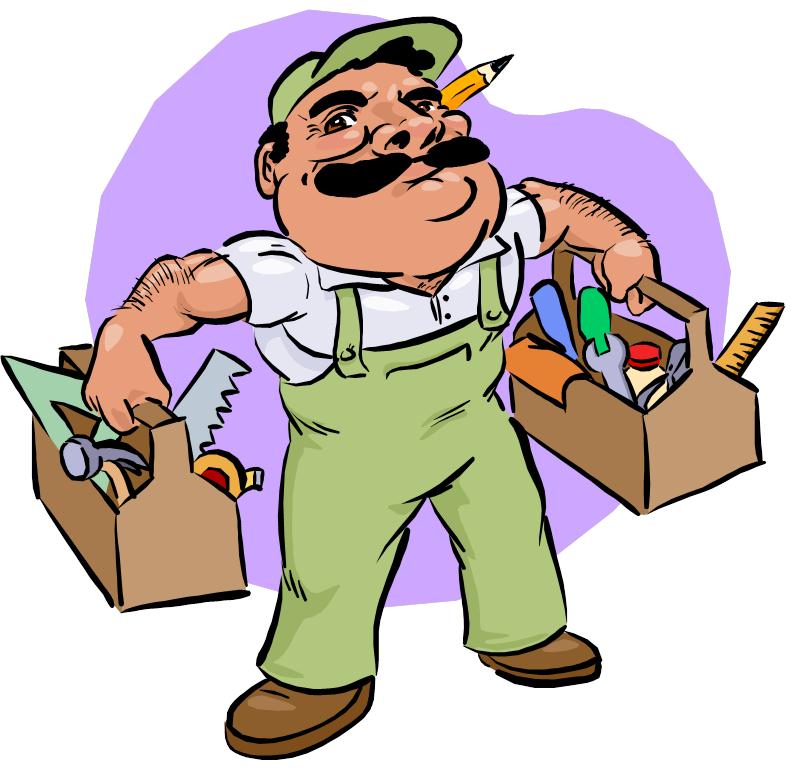 maintenance guy cartoon - Clip Art Library