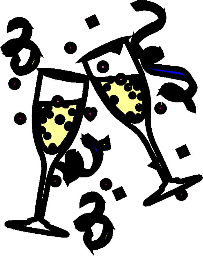 Party Clip Art Black And White