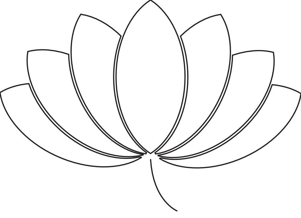 Lotas Yoga Cd Black White Bush Flower Weed xochi.info SVG Artsy xochi.