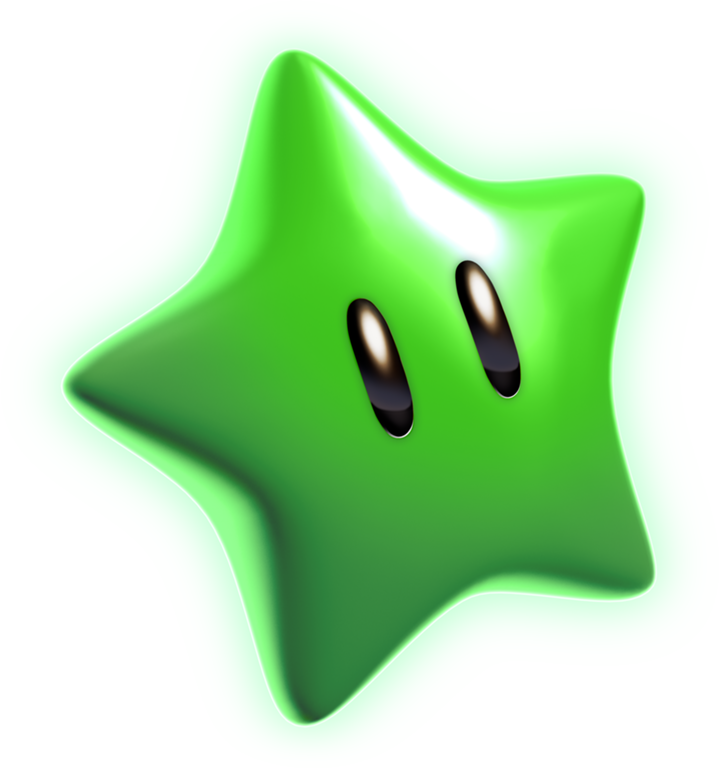 Image - Green Star Artwork - Super Mario 3D World - Super 