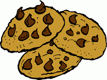 Chocolate Chip Cookies On A Plate | Clipart library - Free Clipart 