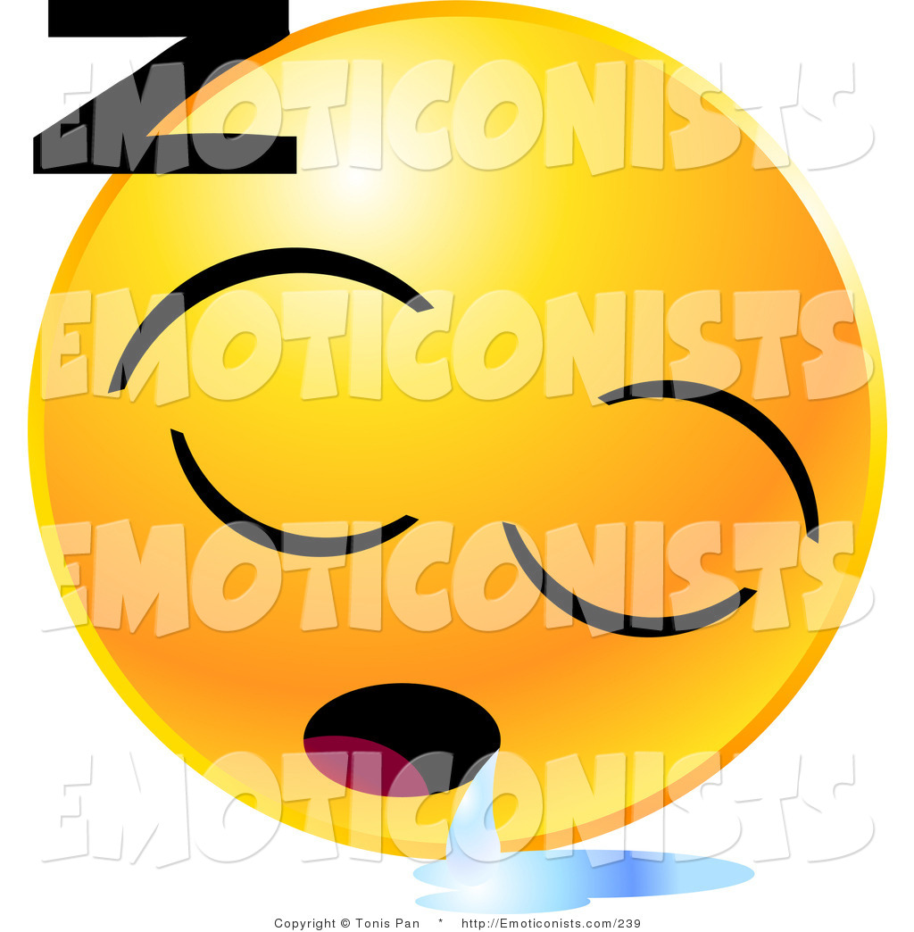 Sleeping Smiley Face Emotions Clipart - Free Clip Art Images