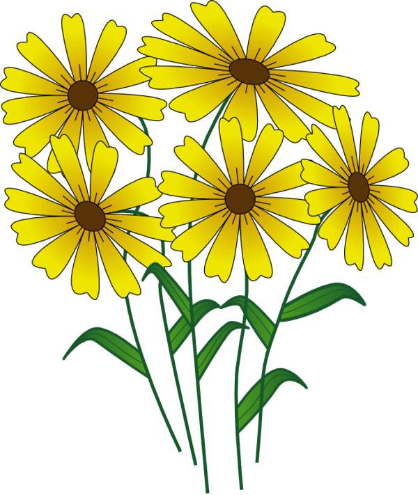 Free Clip Art Flowers Marguerite Daisy | Clipart library - Free 