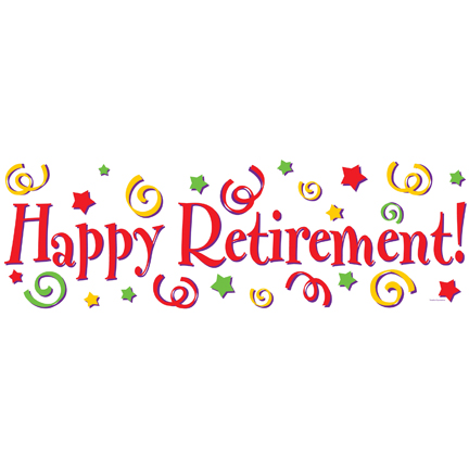 Happy Retirement Banner - Welcome to Party Hunterz - India