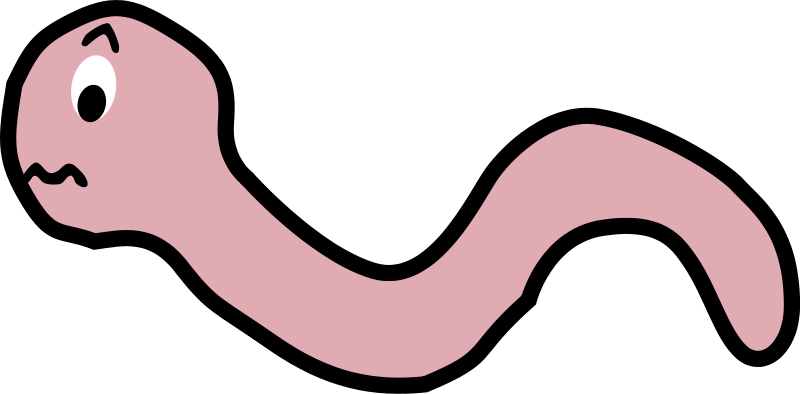 cartoon worms clip art free - photo #36