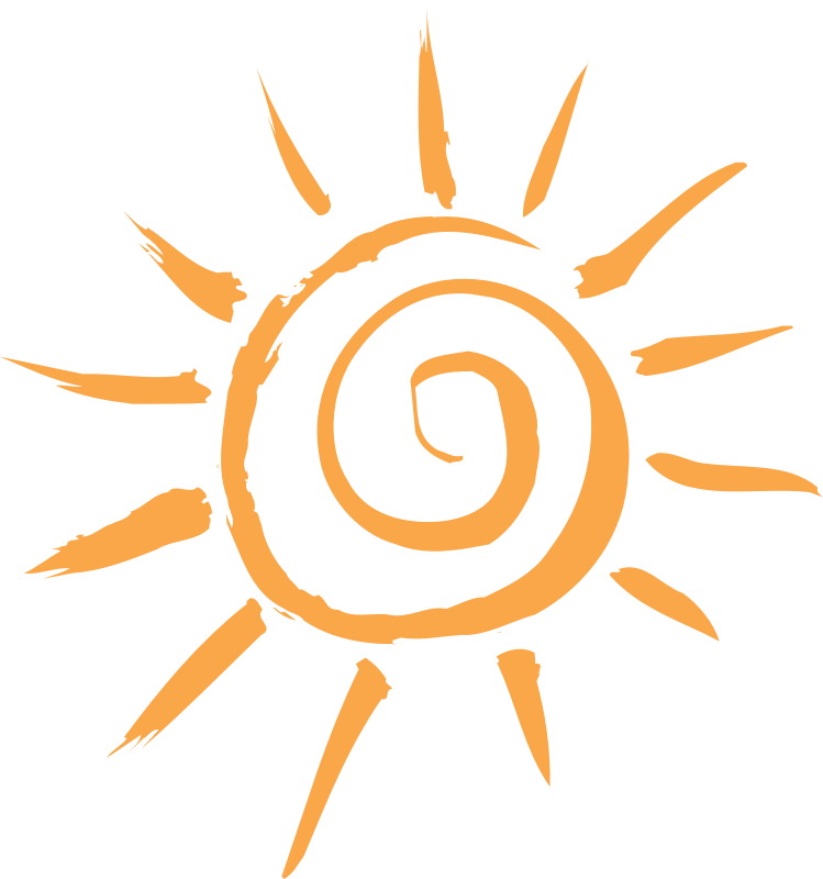 Clipart - simple sun motif