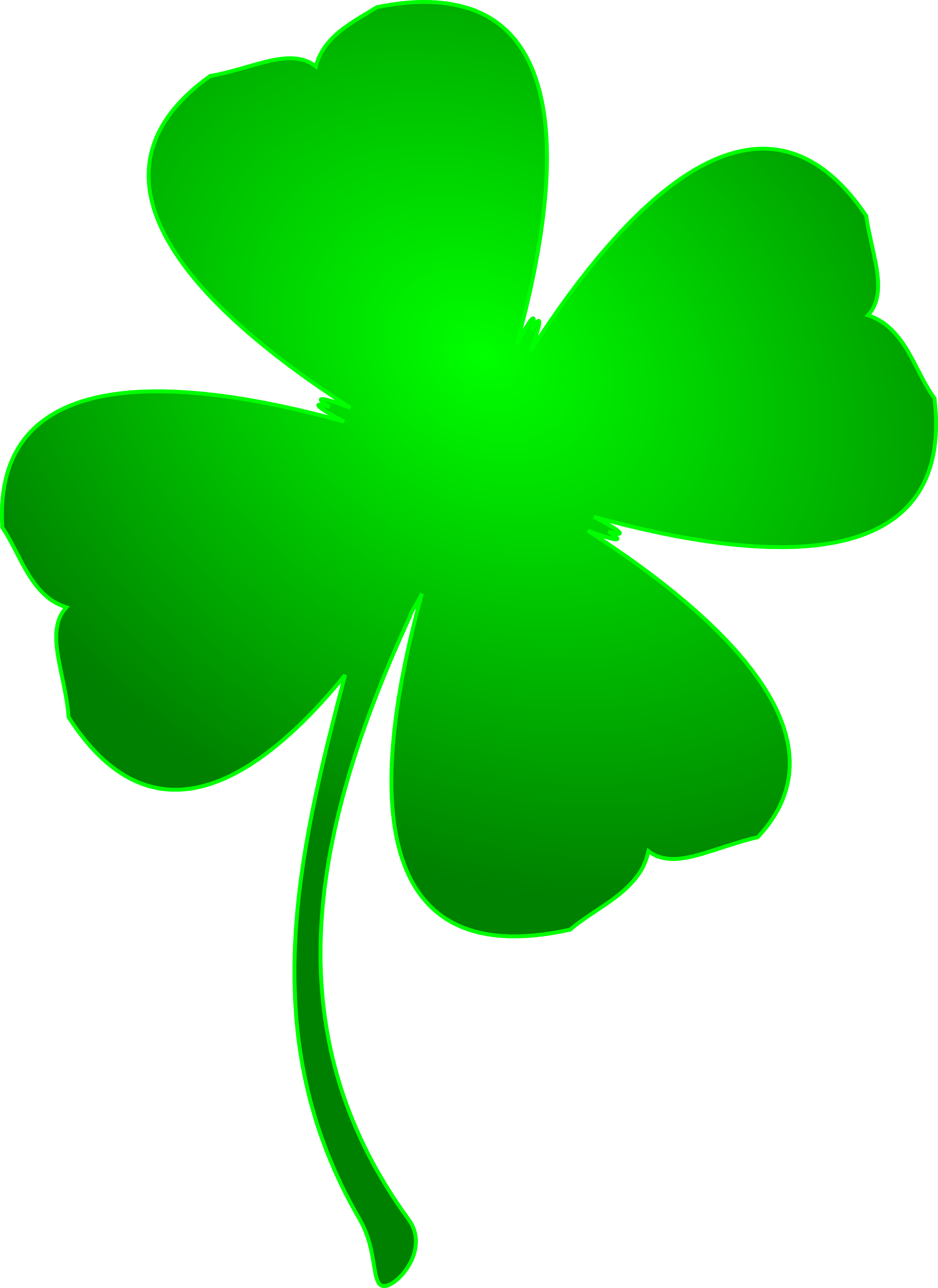 real irish four leaf clover