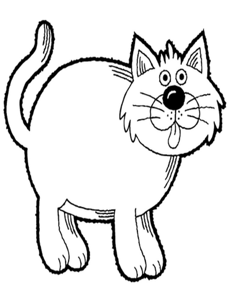 Cat Printable Kids Coloring Pages :Kids Coloring Pages | Printable 