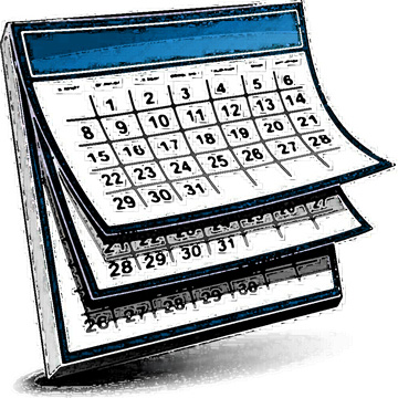 clipart for calendars