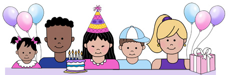 Birthday Party Invitations, Birthday T Shirts, and Party Favors 