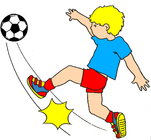Kicking A Soccer Goal Clipart | Clipart library - Free Clipart Images